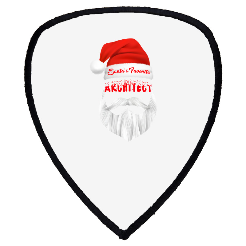 Santas Favorite Architect Funny Christmas Gifts Stars Shield S Patch | Artistshot