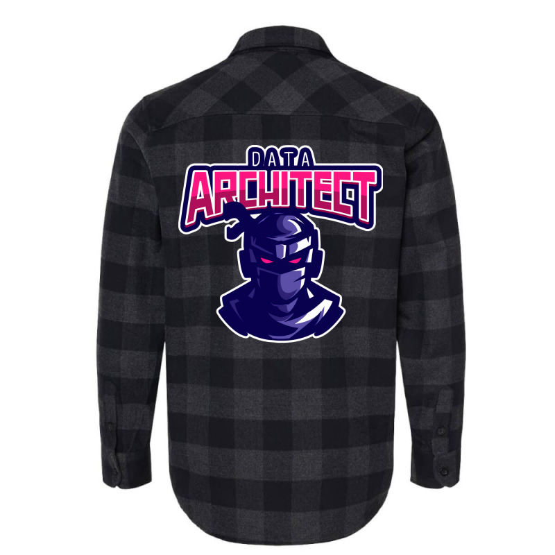 Ninja Data Architect Girl Flannel Shirt | Artistshot