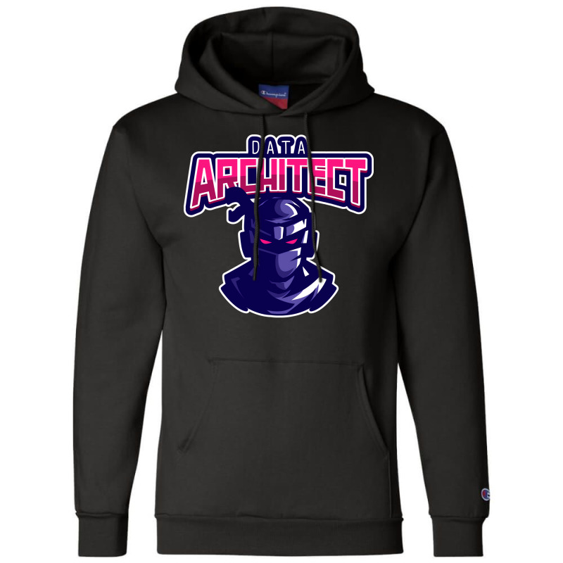 Ninja Data Architect Girl Champion Hoodie | Artistshot