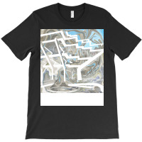 Geisel Library In Ecopop Landscape Brutalist Modern Architecture Art 7 T-shirt | Artistshot