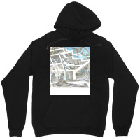 Geisel Library In Ecopop Landscape Brutalist Modern Architecture Art 7 Unisex Hoodie | Artistshot