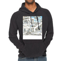 Geisel Library In Ecopop Landscape Brutalist Modern Architecture Art 7 Vintage Hoodie | Artistshot