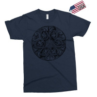 Vintage Leaves And Scrolls Nature Medallion Design Nostalgia Exclusive T-shirt | Artistshot