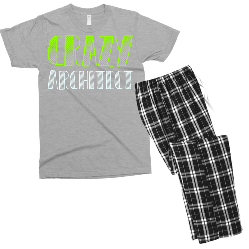 Crazy Architect Music Men's T-shirt Pajama Set | Artistshot