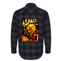 Space Action Flannel Shirt | Artistshot