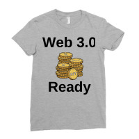 Web 30 Ready With Nfts Ladies Fitted T-shirt | Artistshot