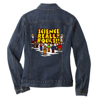 Science Really Rocks Ladies Denim Jacket | Artistshot