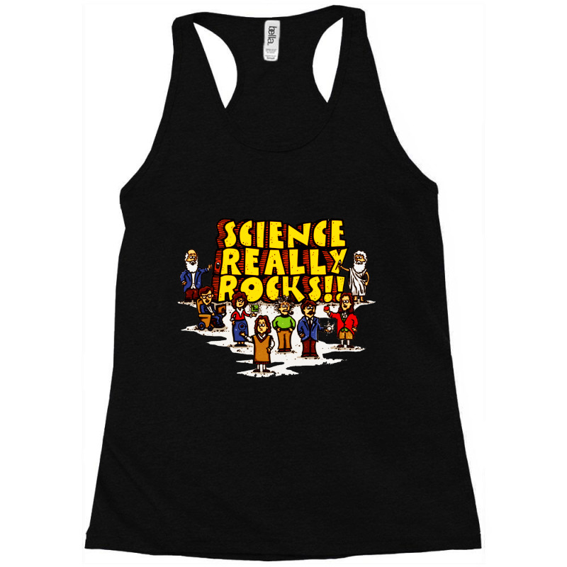 Science Really Rocks Racerback Tank by Pinkbubbles | Artistshot