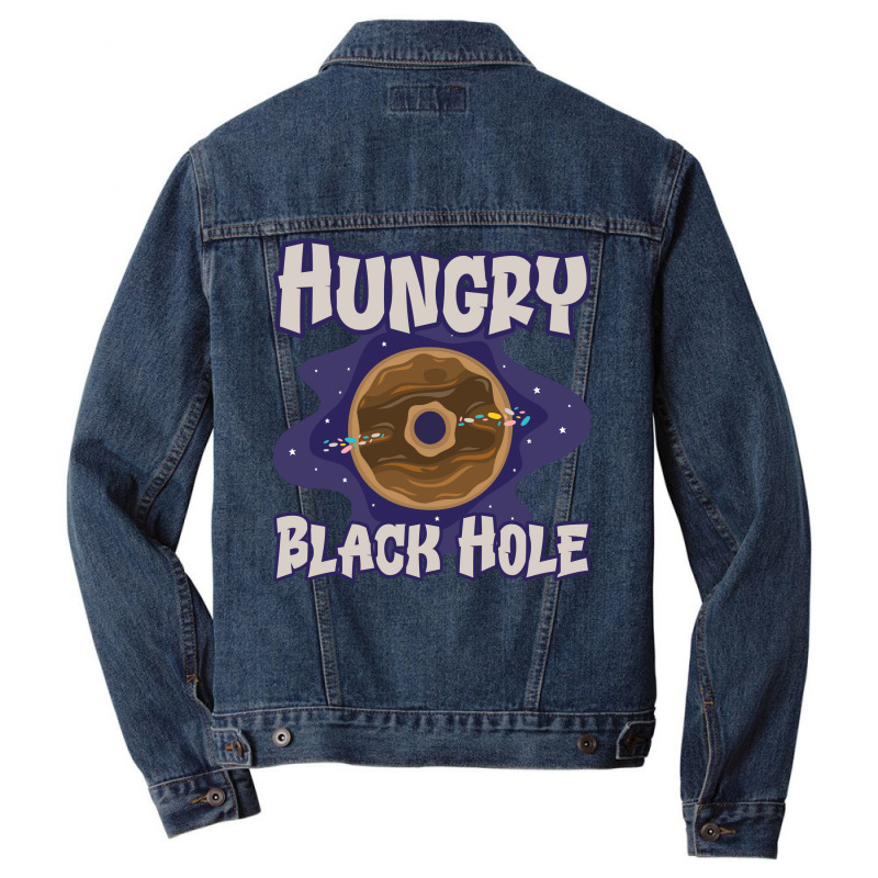 Hungry Black Hole Astrophysics Space Astronomy Tumblr Men Denim Jacket by serishalqomik | Artistshot