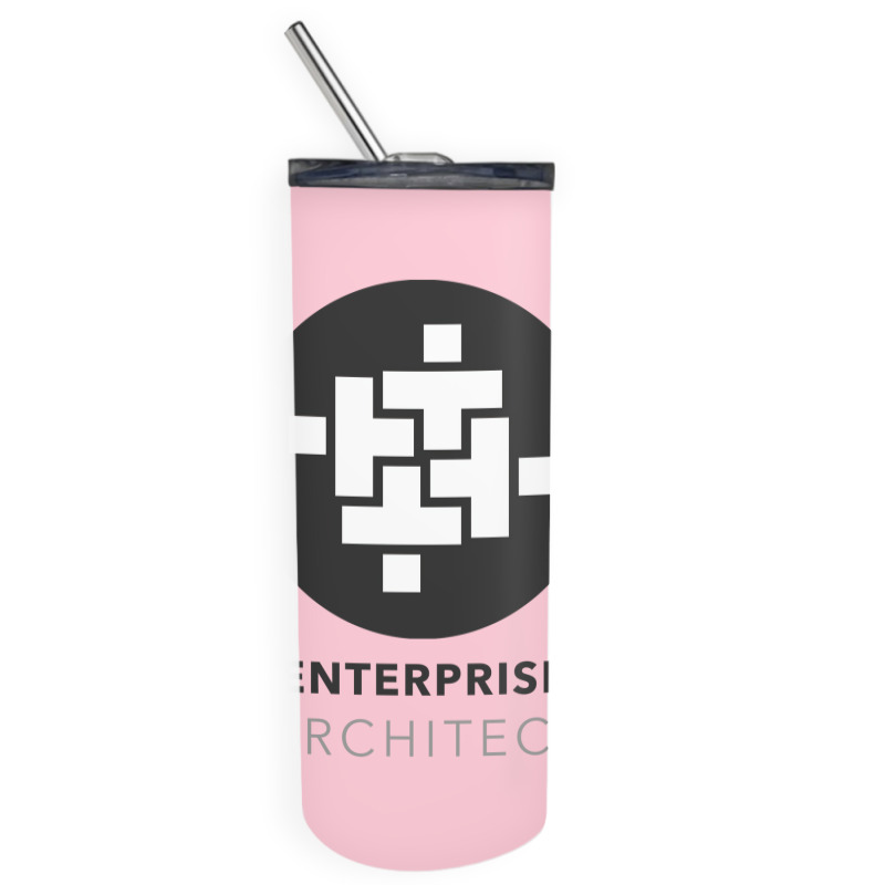 Enterprise Architect Building Blocks 70s Skinny Tumbler | Artistshot