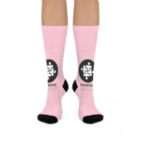 Enterprise Architect Building Blocks 70s Crew Socks | Artistshot