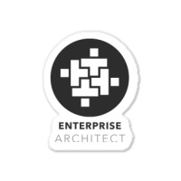 Enterprise Architect Building Blocks 70s Sticker | Artistshot