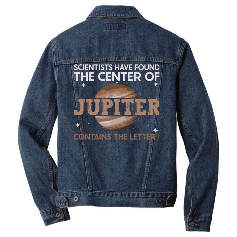 Scientists Have Found The Center Of Jupiter Contains The Men Denim Jacket | Artistshot