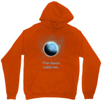 The Moon Calls Me Red Unisex Hoodie | Artistshot