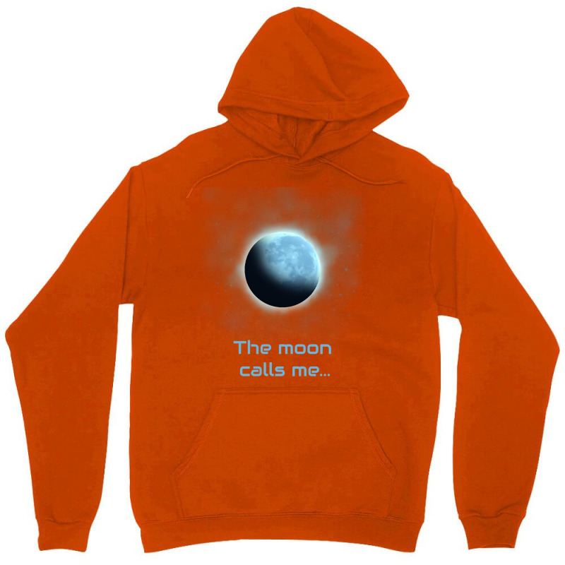 The Moon Calls Me Red Unisex Hoodie | Artistshot