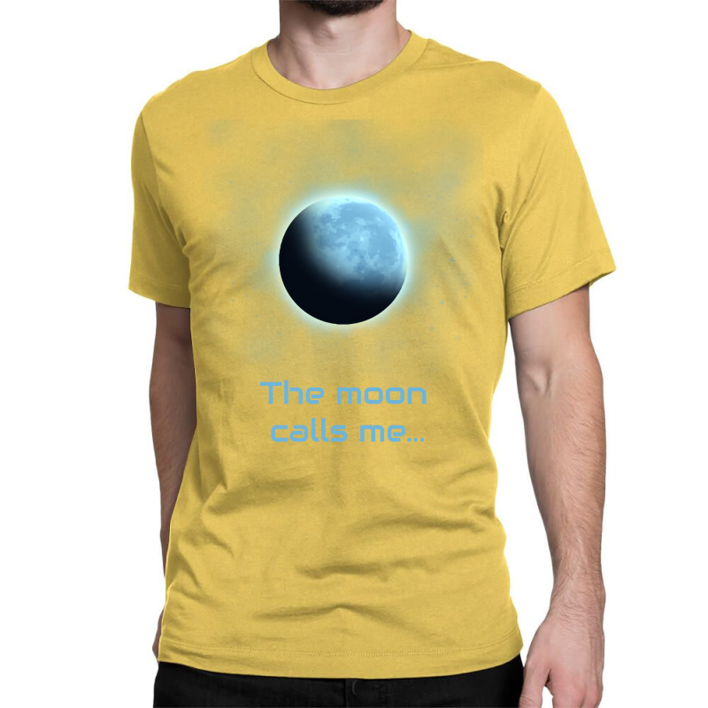 The Moon Calls Me Red Classic T-shirt | Artistshot