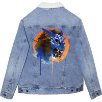 Inigo Enraged Unisex Sherpa-lined Denim Jacket | Artistshot