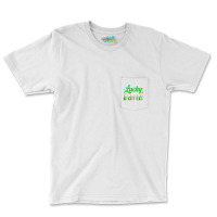 Retro Lucky To Be An Architect Shamrock Irish Patricks Day Hippie Pocket T-shirt | Artistshot