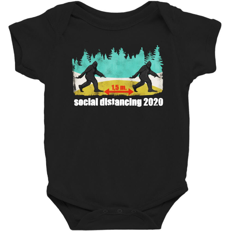 Social Distancing 2020 Baby Bodysuit | Artistshot