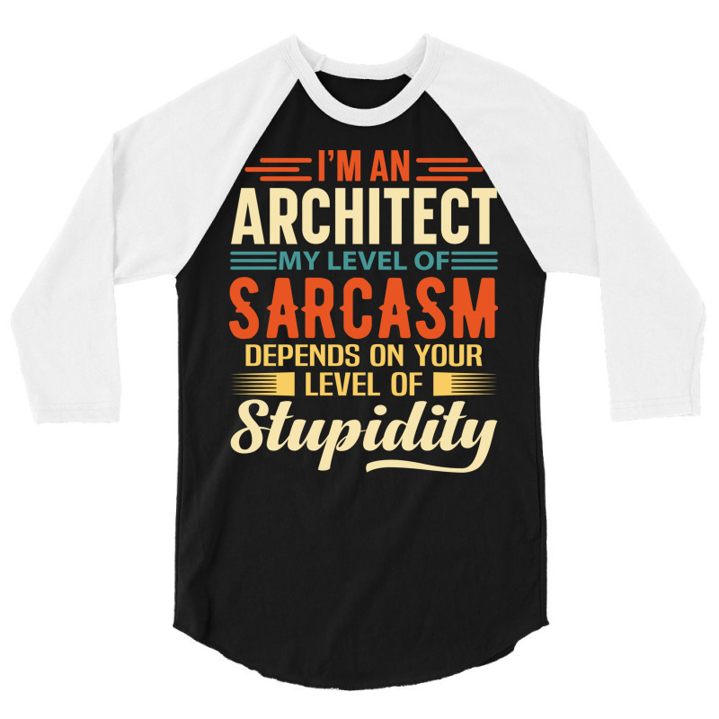 Im An Architect 70s 3/4 Sleeve Shirt | Artistshot