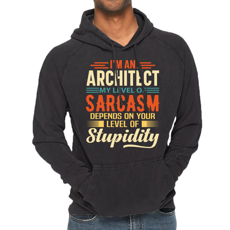 Im An Architect 70s Vintage Hoodie | Artistshot