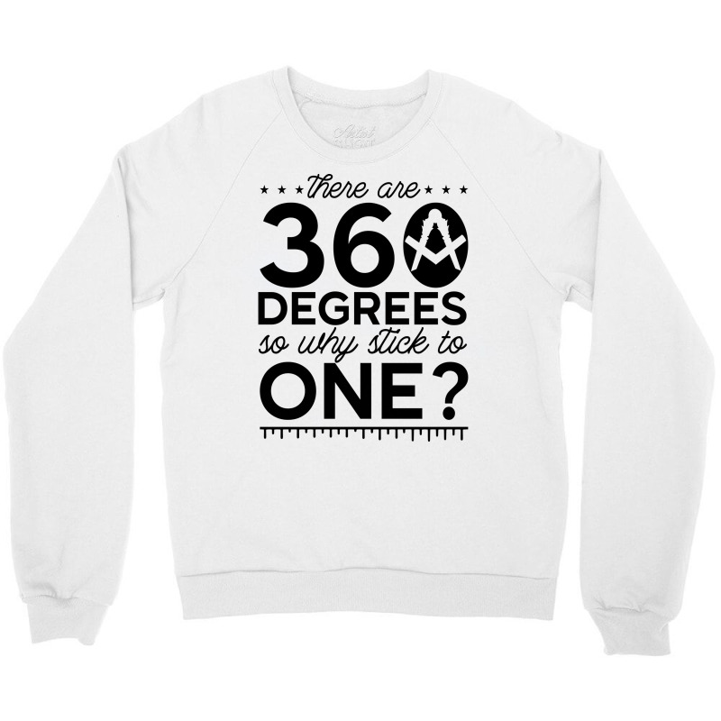 There Are 360 Degrees Architect Job Architecture Cool Crewneck Sweatshirt | Artistshot