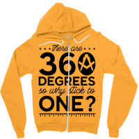 There Are 360 Degrees Architect Job Architecture Cool Zipper Hoodie | Artistshot