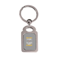 Sorry I Was Not Listening Astronomy Boy Silver Rectangle Keychain | Artistshot