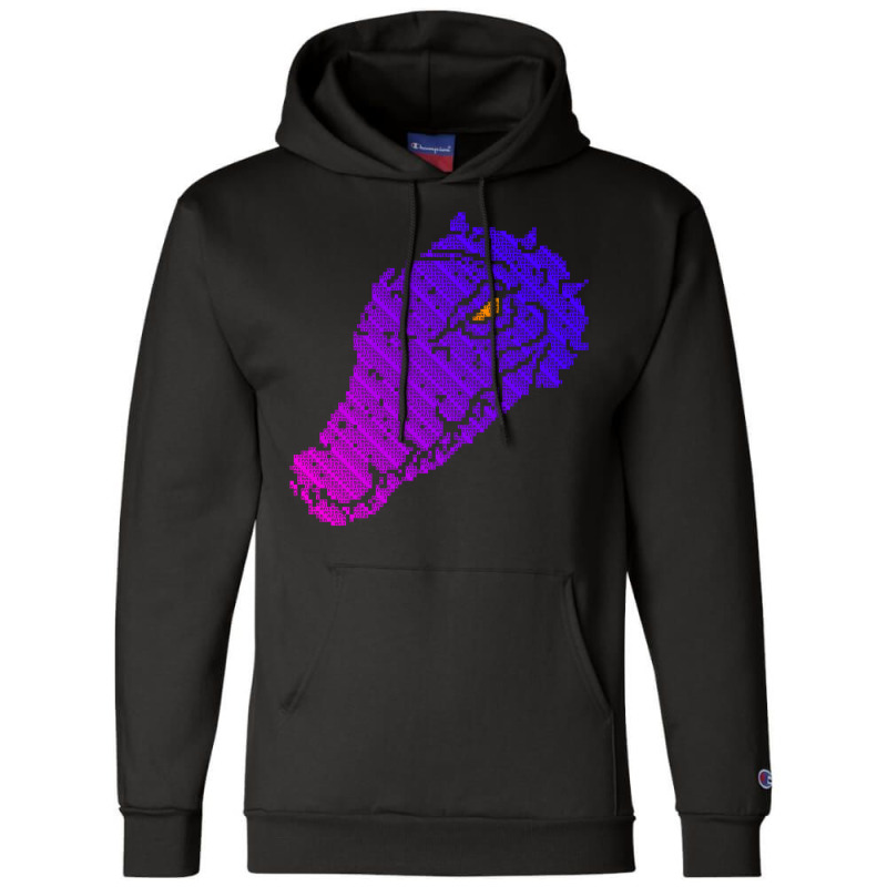 Inner Animal   Gradient Version With An Aluring Eye Champion Hoodie by cordtssantunw | Artistshot