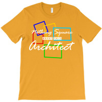 Nothing Square Architect Design Green T-shirt | Artistshot