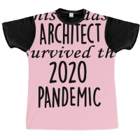 This Badass Architect Survived The 2020 Pandemic Red Graphic T-shirt | Artistshot