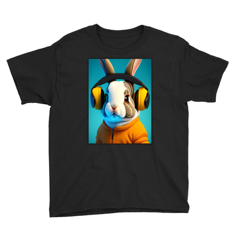 Artistshot Limited Edition Easter Bunny Festival Headphone Headphones Youth Tee by lykhongduong9enev3 | Artistshot