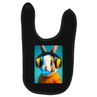 Artistshot Limited Edition Easter Bunny Festival Headphone Headphones Baby Bibs | Artistshot