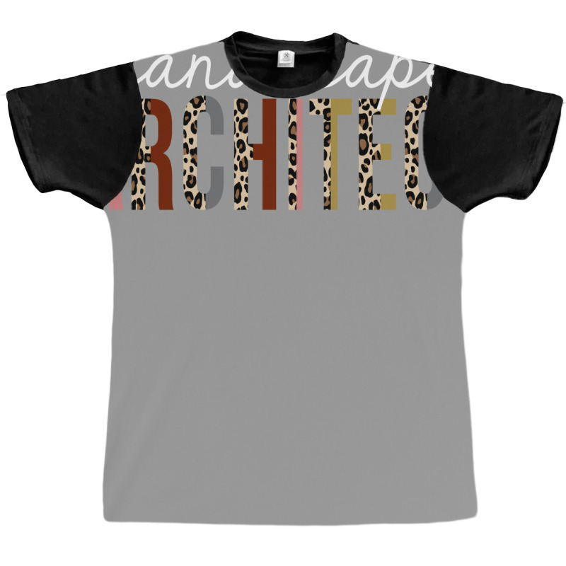 Landscape Architect Leopard Print Funny Gift Aesthetic Graphic T-shirt | Artistshot