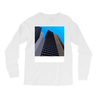 City Buildings And Blue Sky Summer Long Sleeve Shirts | Artistshot