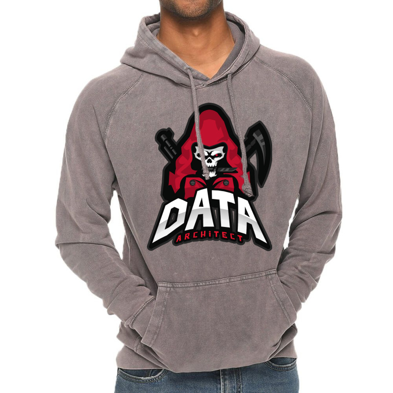 Data Architect In Control Nostalgia Vintage Hoodie | Artistshot