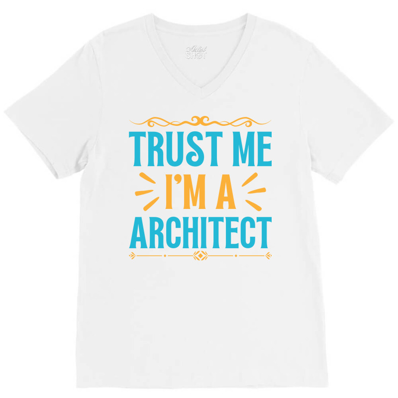 Funny Architect Travel V-neck Tee | Artistshot