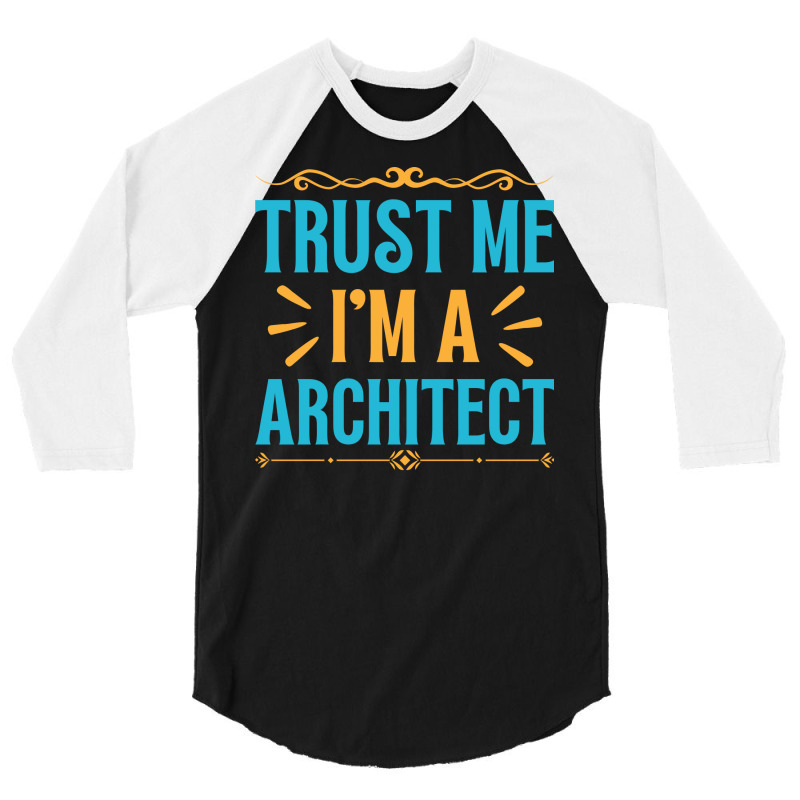 Funny Architect Travel 3/4 Sleeve Shirt | Artistshot