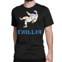 Chillin Space Astronaut 70s Classic T-shirt | Artistshot