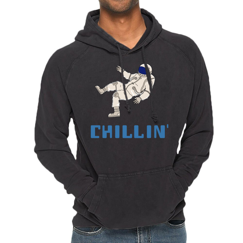 Chillin Space Astronaut 70s Vintage Hoodie | Artistshot