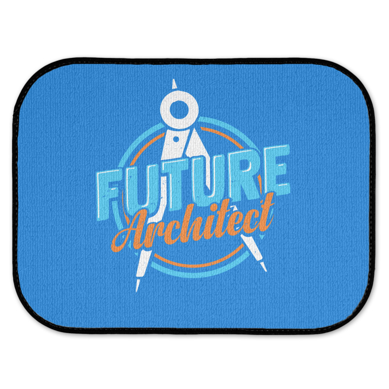 Future Architect Architecture Student Gift Vintage Rear Car Mat | Artistshot