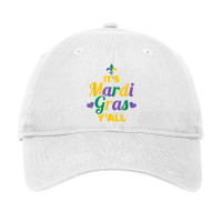 It's Mardi Gras Yall Funny Mardi Gras Parade Festival T Shirt Adjustable Cap | Artistshot