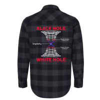 Black Hole White Hole Astrophysics Space Astronomy Flannel Shirt | Artistshot