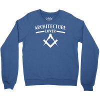 Architecture Lover Architect Student Blue Crewneck Sweatshirt | Artistshot