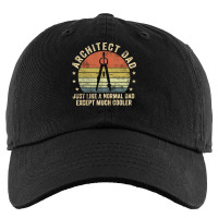 Architect Dad Just Like A Normal Dad Except Much Cooler Funny Kids Cap | Artistshot