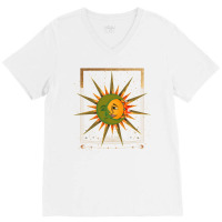 Astrology Celestial Bodies Sun Moon Astronomy Love V-neck Tee | Artistshot