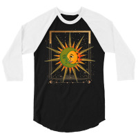 Astrology Celestial Bodies Sun Moon Astronomy Love 3/4 Sleeve Shirt | Artistshot