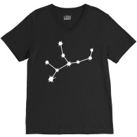 Virgo Constellation Aesthetic V-neck Tee | Artistshot