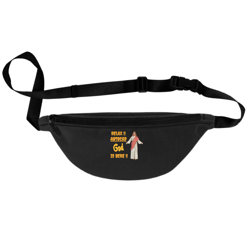 Autocad Expert Is Here So Relax Autocad Pro Is Here Nature Fanny Pack | Artistshot