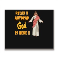 Autocad Expert Is Here So Relax Autocad Pro Is Here Nature Metal Print Horizontal | Artistshot